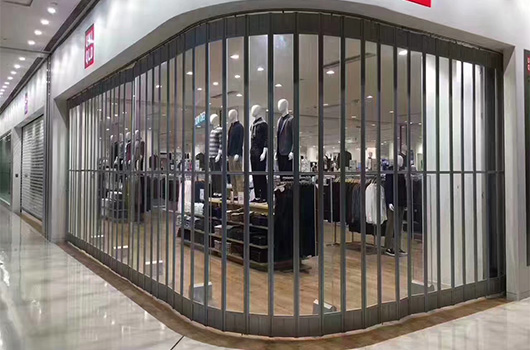 pvc折疊門-案例展示